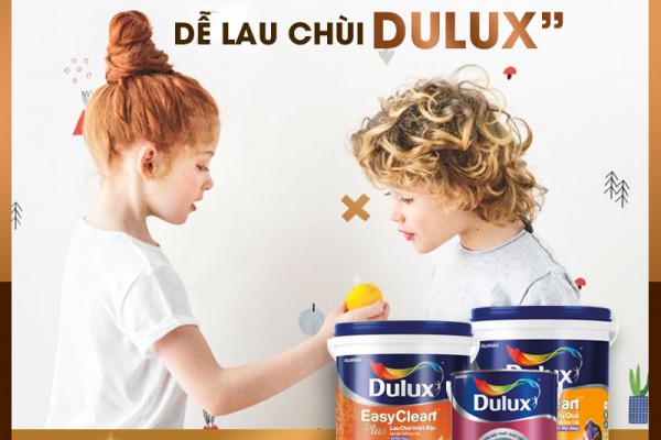 Bạn đang tìm kiếm dòng sơn dễ lau chùi của thương hiệu Dulux?